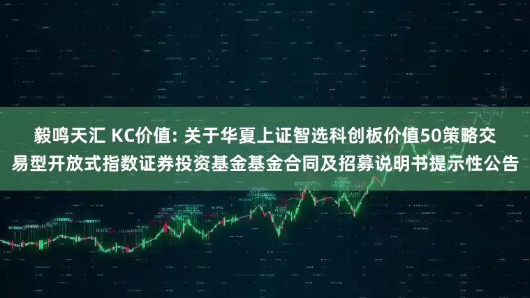 毅鸣天汇 KC价值: 关于华夏上证智选科创板价值50策略交易型开放式指数证券投资基金基金合同及招募说明书提示性公告