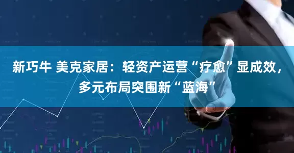 新巧牛 美克家居:轻资产运营“疗愈”显成效,多元布局突围新“蓝海”